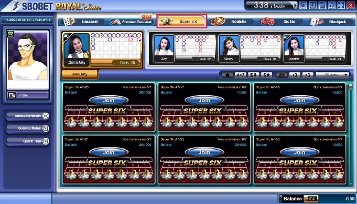 tutorial bermain live casino online baccarat super six sbobet